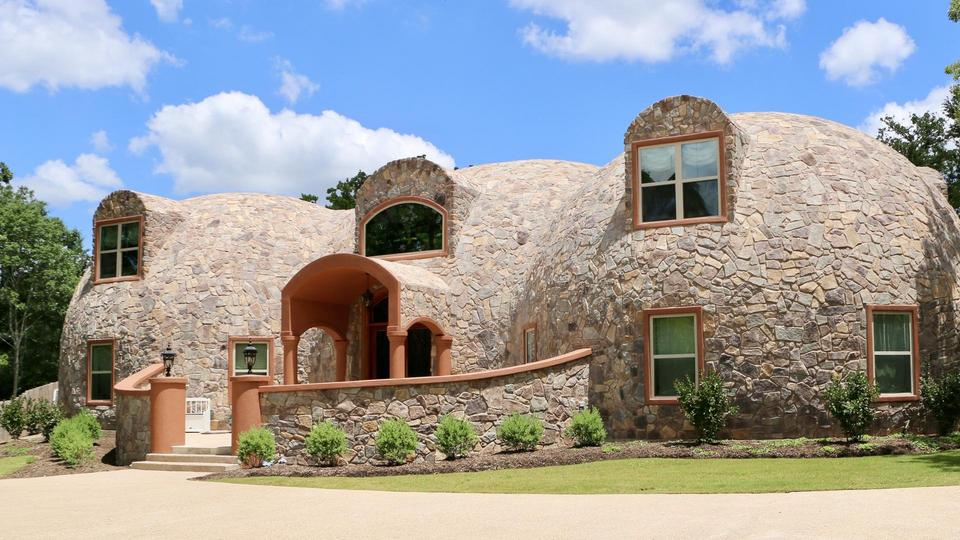 Whiteacre dome home in College Station, Texas.