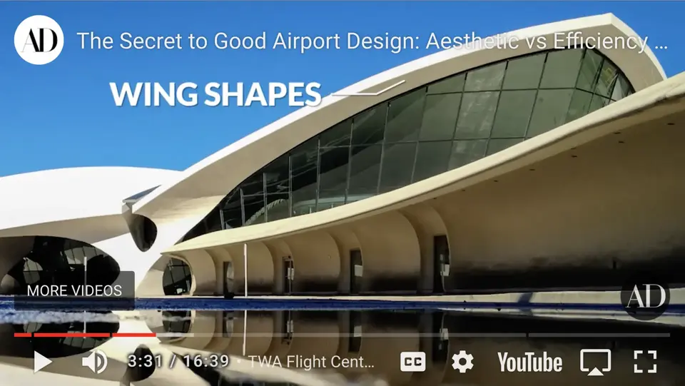 Curved Shapes of the TWA Flight Center