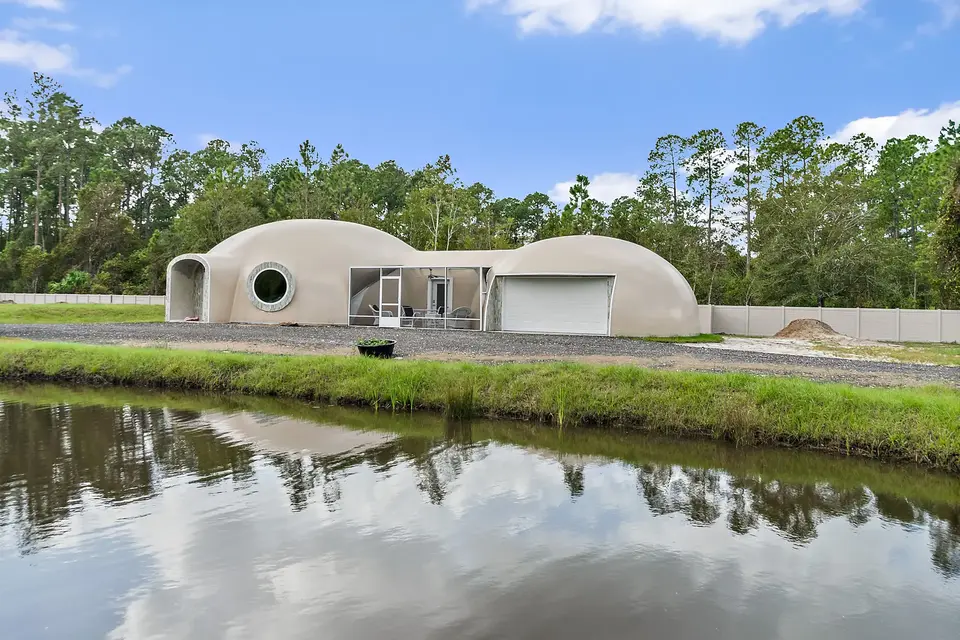Palm Coast Dome Home Reflected