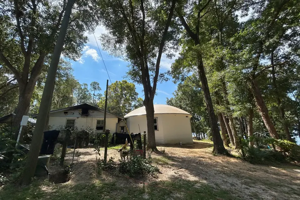 Dome beside Original Structure